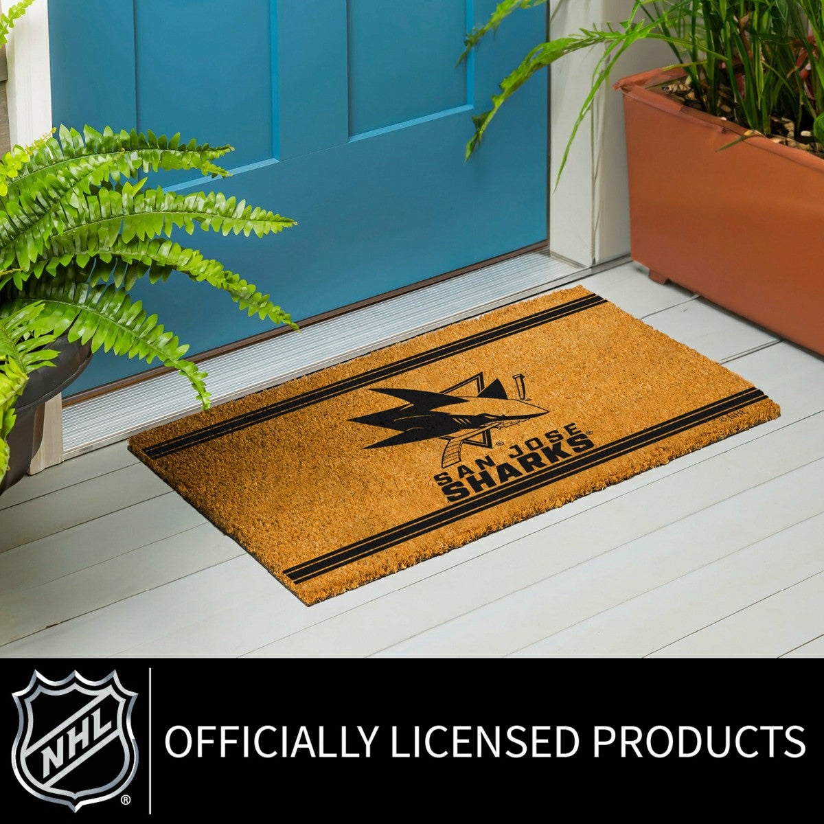San Jose Sharks, Coir Mat 1C - NHL