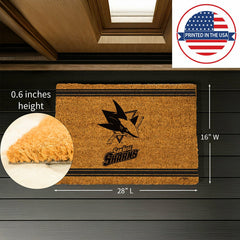 San Jose Sharks, Coir Mat 1C - NHL
