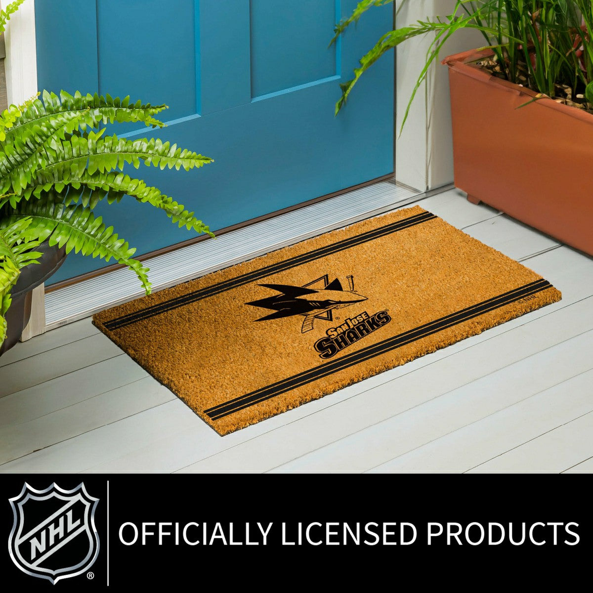 San Jose Sharks, Coir Mat 1C - NHL