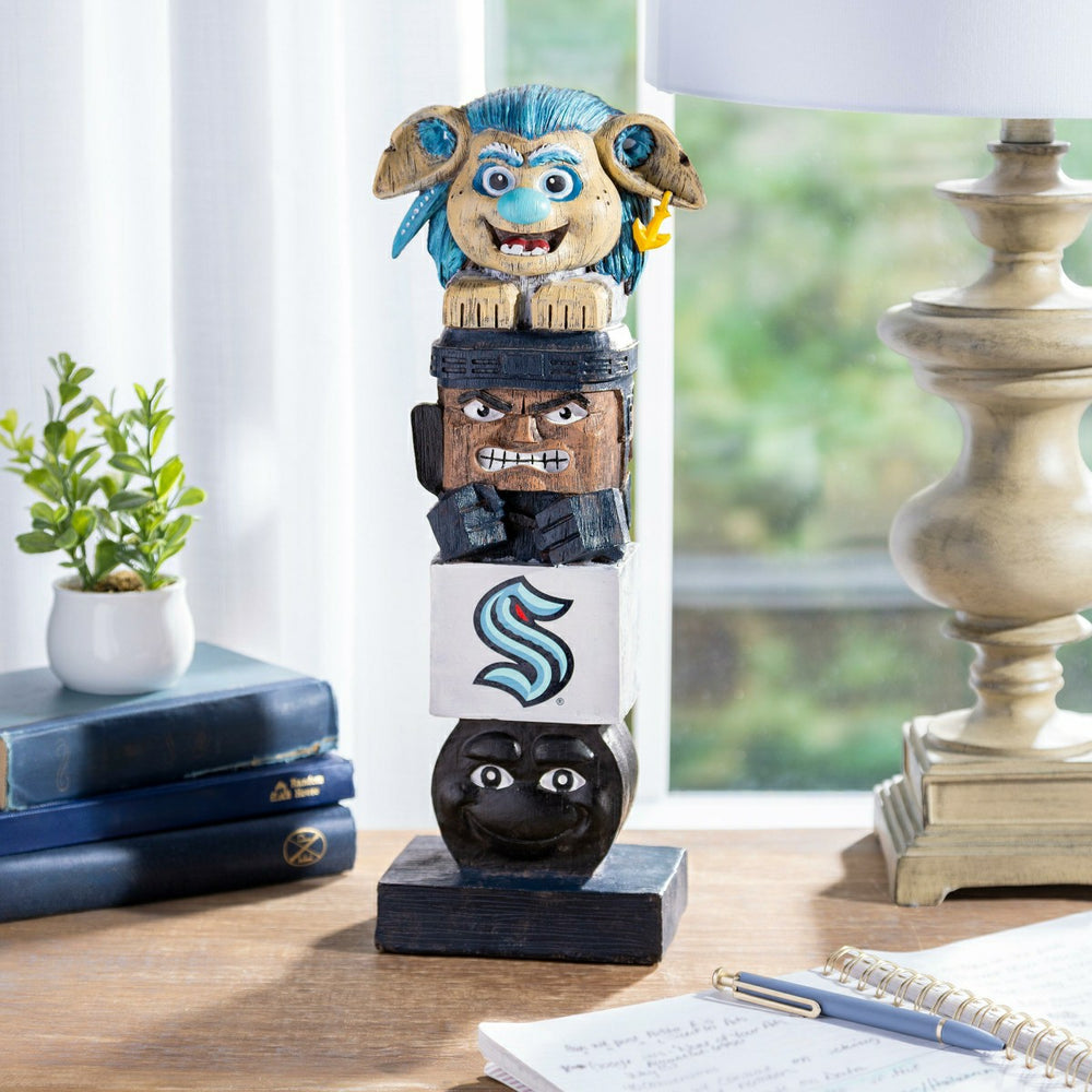 16" Seattle Kraken Mascot Tiki Totem Garden Statue - NHL Home