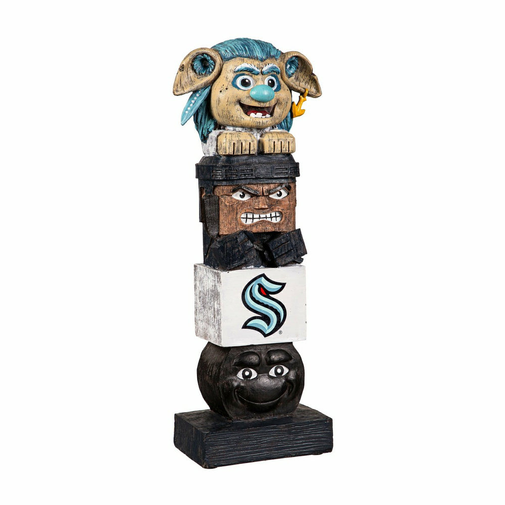 16" Seattle Kraken Mascot Tiki Totem Garden Statue - NHL Home
