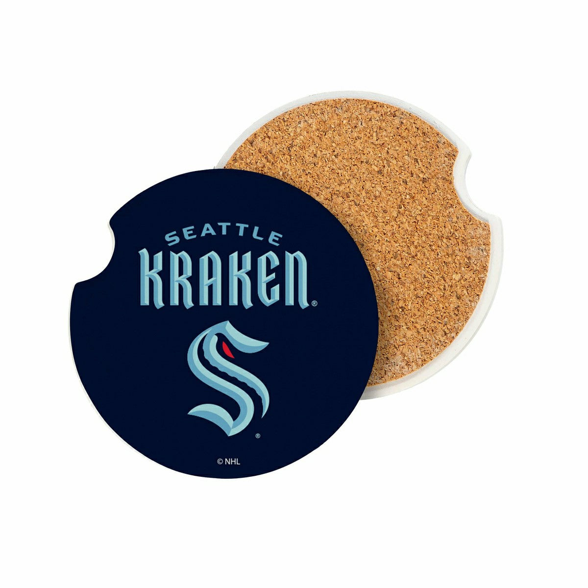 Seattle Kraken Car Coaster Set, 2pc - NHL Home