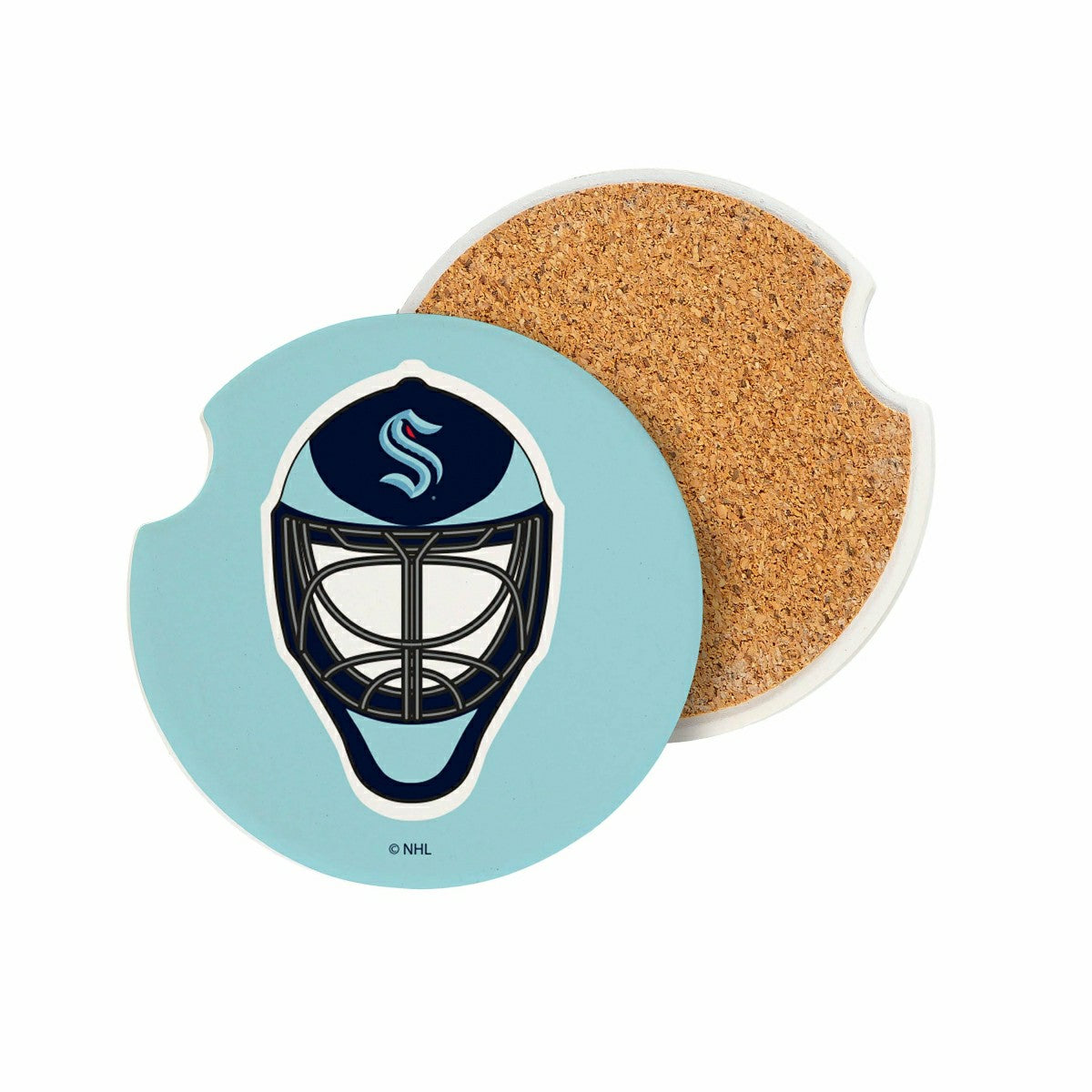 Seattle Kraken Car Coaster Set, 2pc - NHL Home