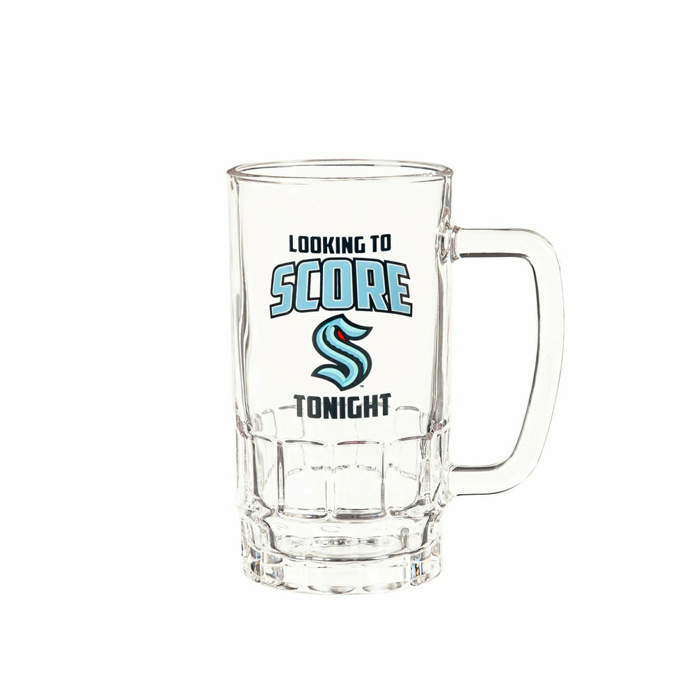 Stemless 17OZ Glass & Tankard 16OZ Gift Set, Seattle Kraken - NHL Home