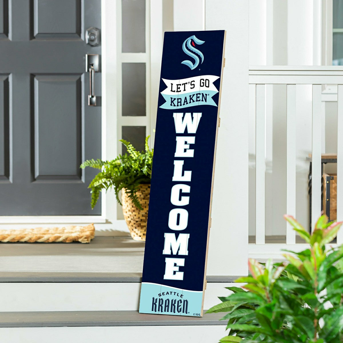 Seattle Kraken Large Single Sided Leaner, 46" - NHL Home