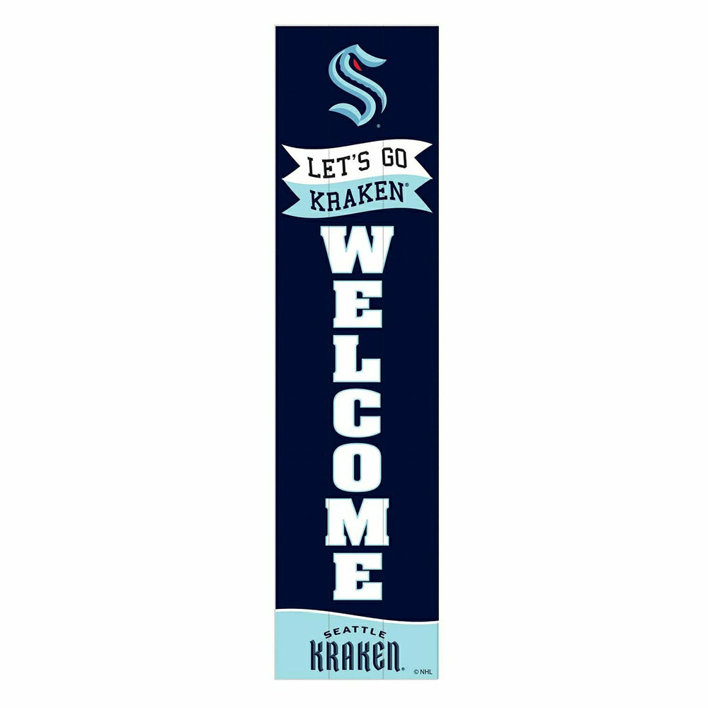 Seattle Kraken Large Single Sided Leaner, 46" - NHL Home