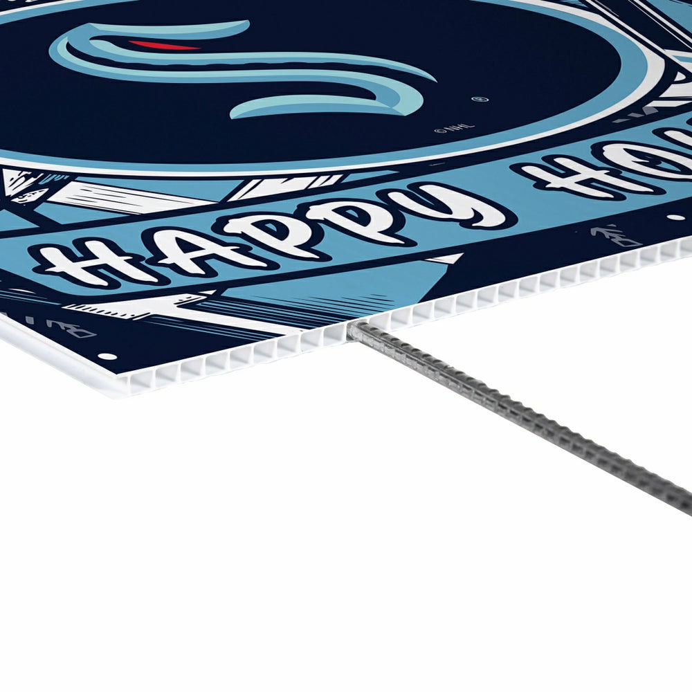 Seattle Kraken Yard Sign, Holiday - NHL Home