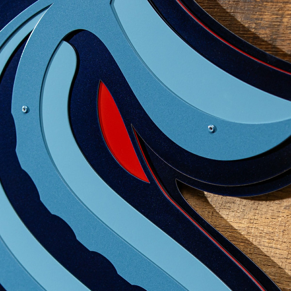 Seattle Kraken Premier Metal Wall Art - NHL Home