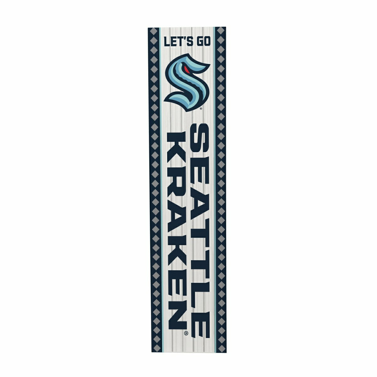 47" Double Sided Leaner, Seattle Kraken, Christmas - NHL Home