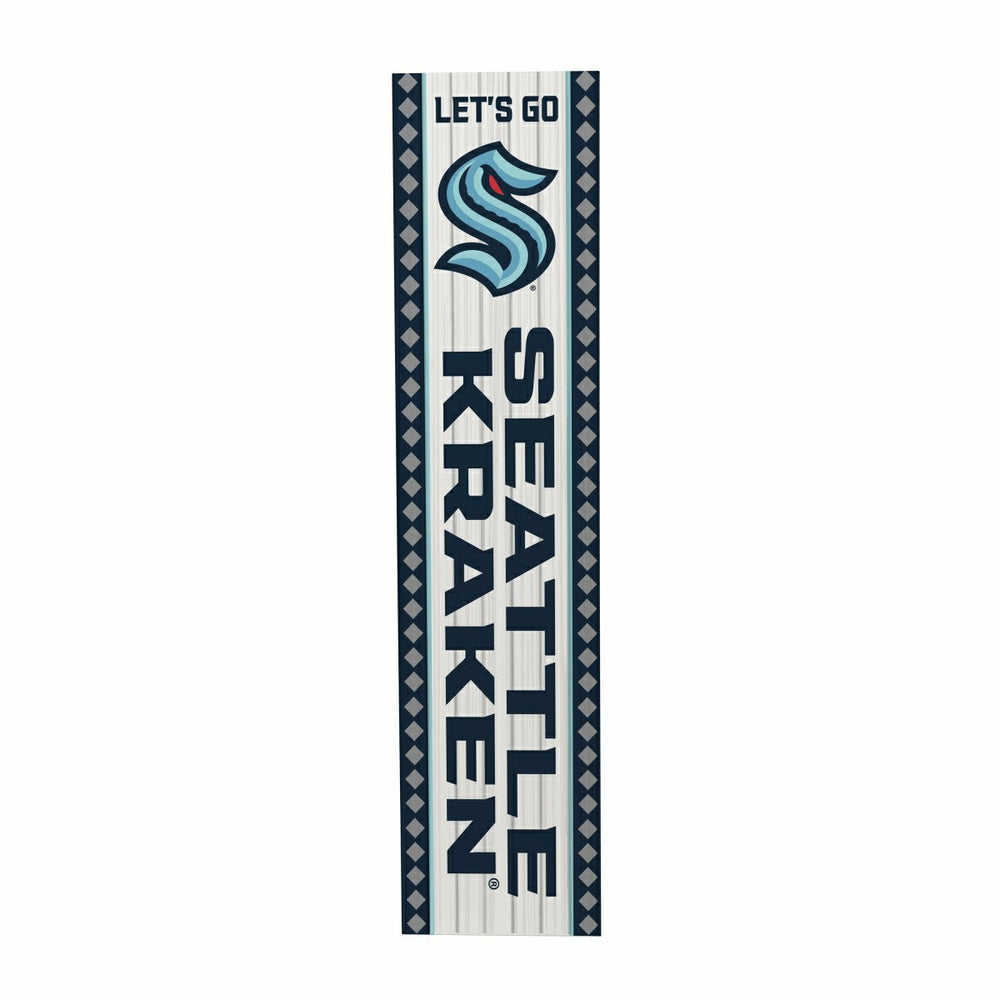 47" Double Sided Leaner, Seattle Kraken, Christmas - NHL Home