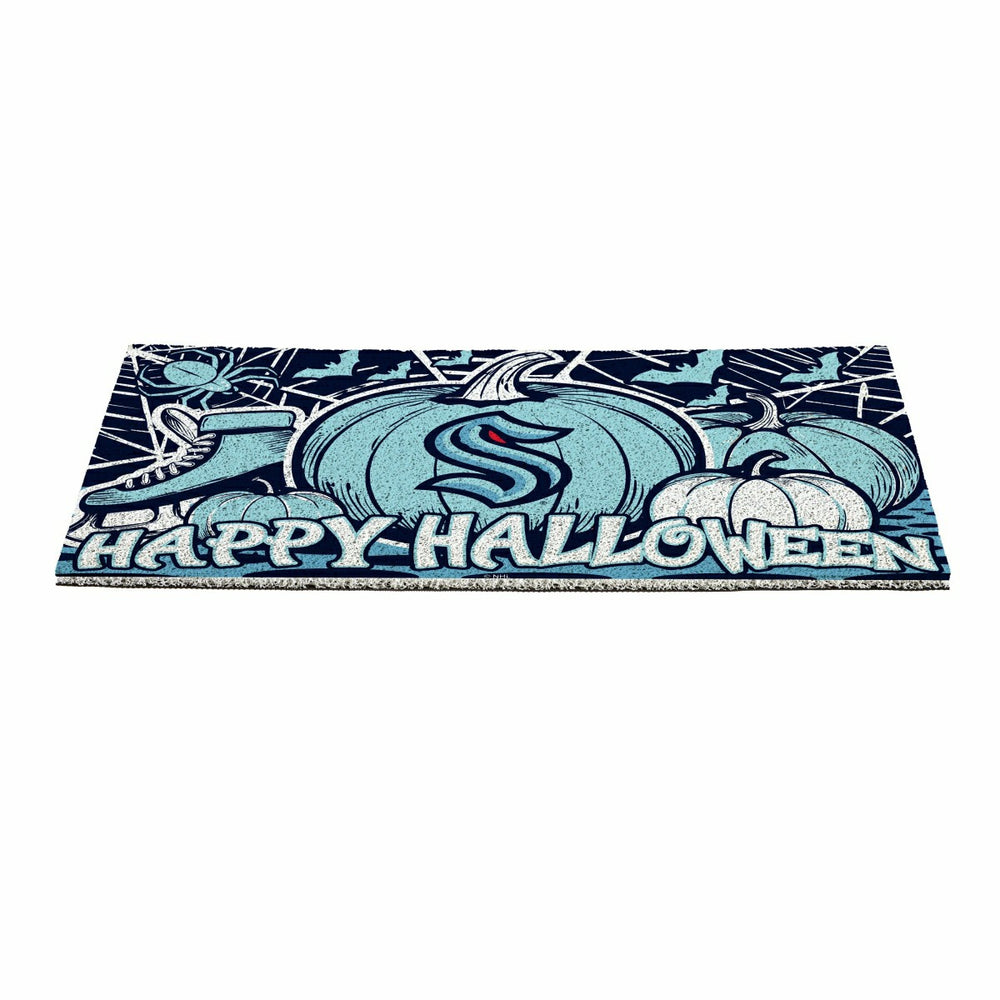 Seattle Kraken Halloween PVC Mat, 28"x16" - NHL