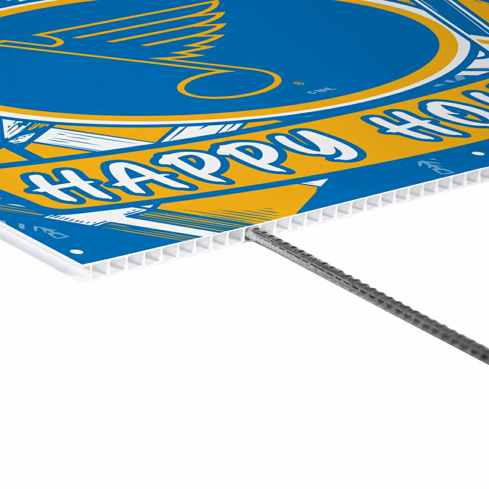 St Louis Blues Yard Sign, Holiday - NHL Home