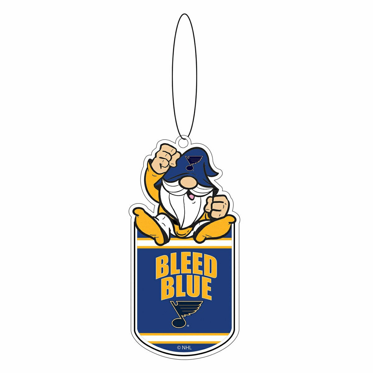 St Louis Blues Gift Tag Ornament, Gnome Fan - NHL Home