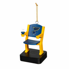 Stadium Seat Ornament, St. Louis Blues - NHL Home
