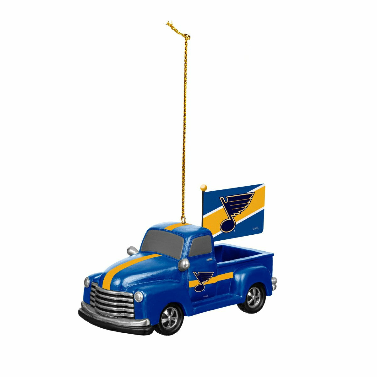 St Louis Blues Rally Truck Ornament, Set of 2 - NHL Home