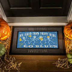 St Louis Blues Flocked Coir Halloween Sassafras Switch Mat, 22"x10" - NHL