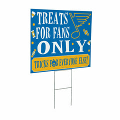 St Louis Blues Yard Sign, Halloween Treats for Fans - NHL Home