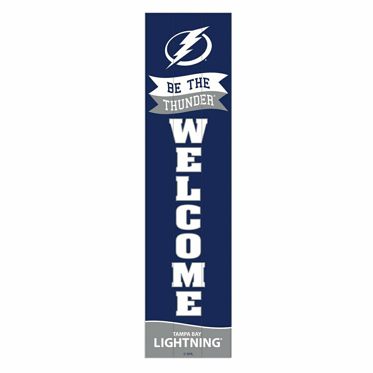 Tampa Bay Lightning Large Single Sided Leaner, 46" - NHL Home