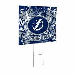 Tampa Bay Lightning Yard Sign, Holiday - NHL Home