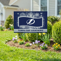 Tampa Bay Lightning Yard Sign, Patriotic - NHL Home