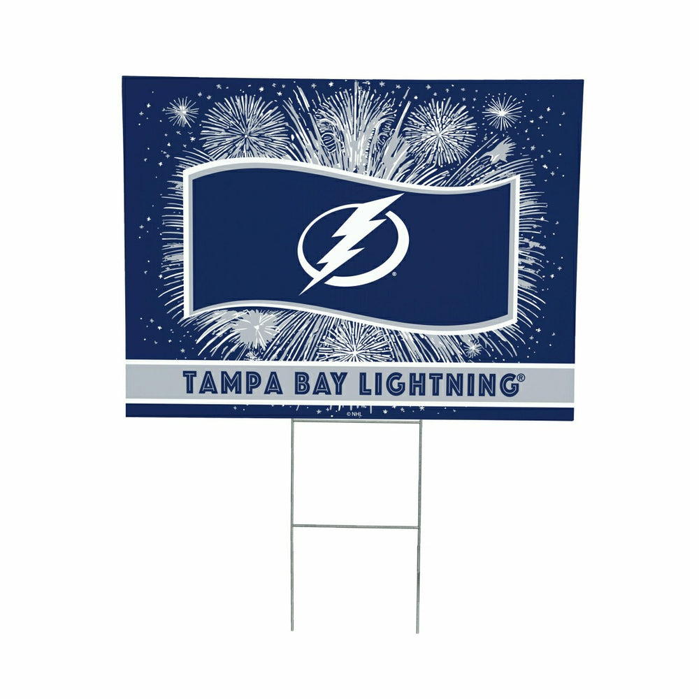 Tampa Bay Lightning Yard Sign, Patriotic - NHL Home