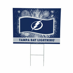 Tampa Bay Lightning Yard Sign, Patriotic - NHL Home