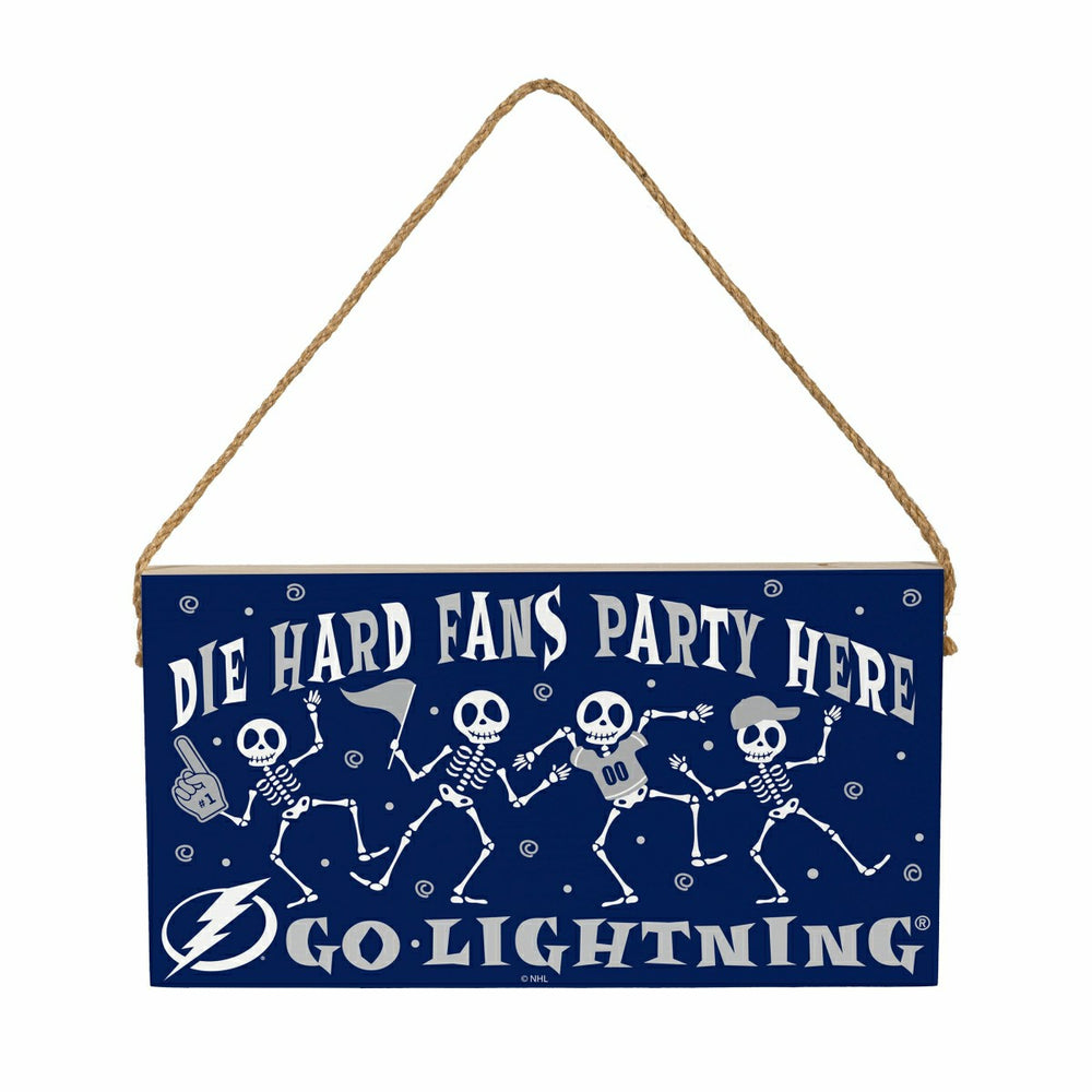 Tampa Bay Lightning Halloween Wood Wall Sign, 6x11 - NHL Home