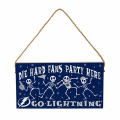 Tampa Bay Lightning Halloween Wood Wall Sign, 6x11 - NHL Home