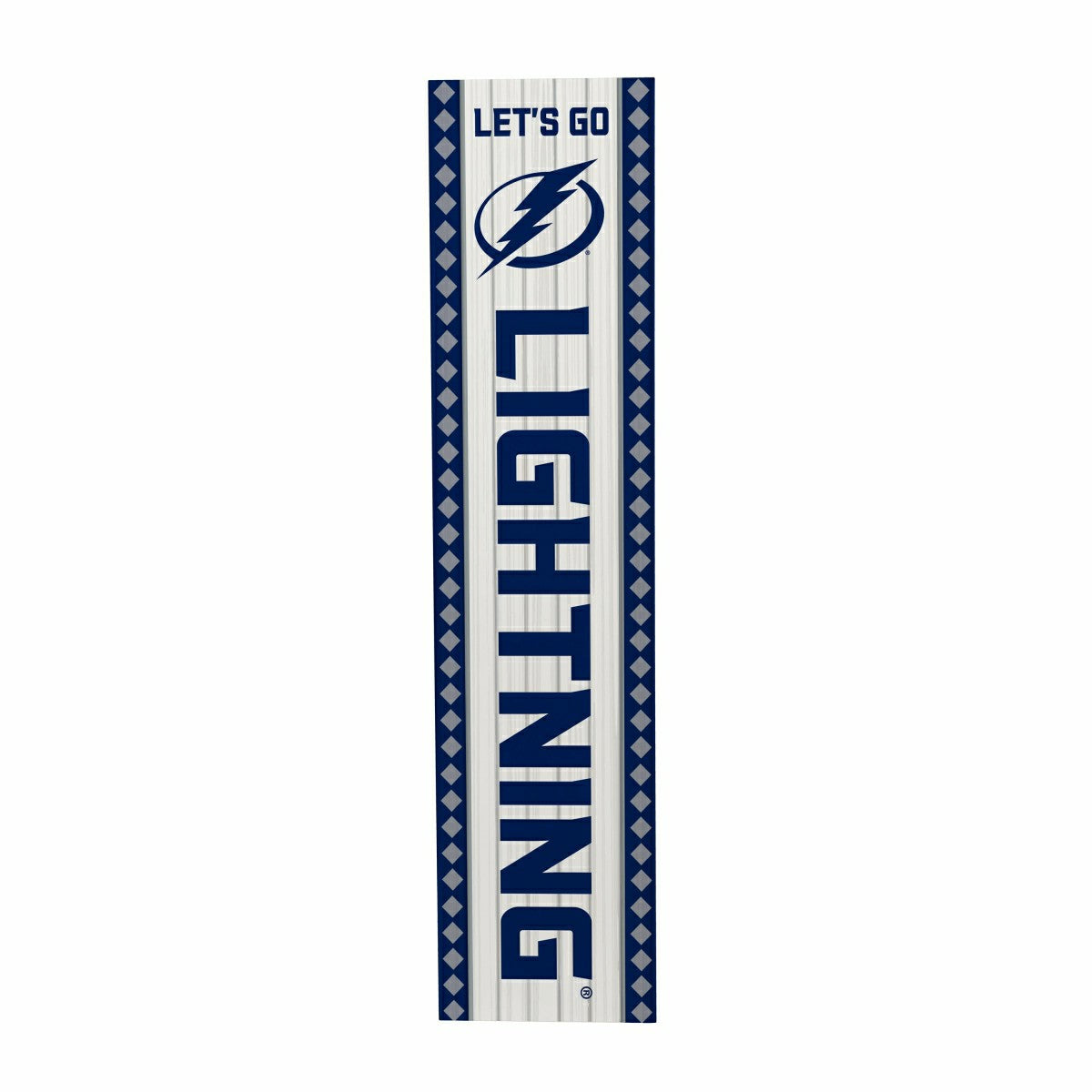 47" Double Sided Leaner, Tampa Bay Lightning, Christmas - NHL Home