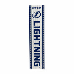 47" Double Sided Leaner, Tampa Bay Lightning, Christmas - NHL Home