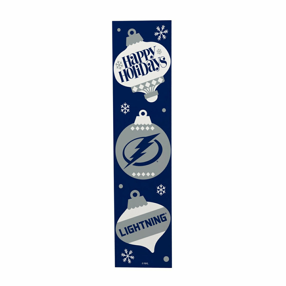 47" Double Sided Leaner, Tampa Bay Lightning, Christmas - NHL Home