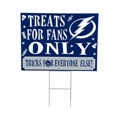 Tampa Bay Lightning Yard Sign, Halloween Treats for Fans - NHL Home
