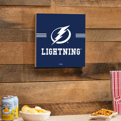 Tampa Bay Lightning Wood Wall Sign, 12x12 - NHL Home