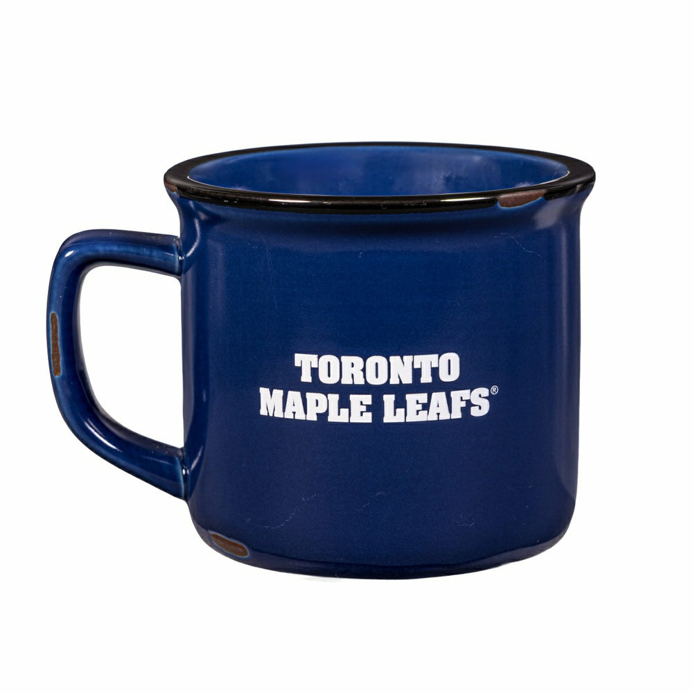 Toronto Maple Leafs Ceramic Camp Cup with Enamel Finish, 14oz - NHL Home