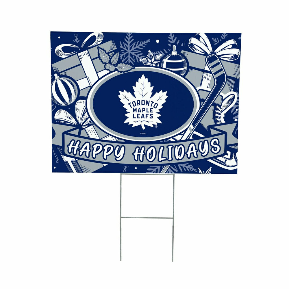 Toronto Maple Leafs Yard Sign, Holiday - NHL Home