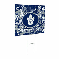 Toronto Maple Leafs Yard Sign, Holiday - NHL Home