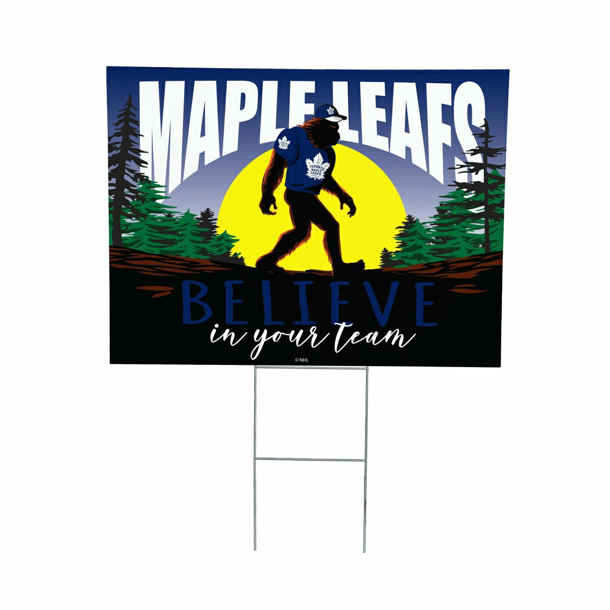 Toronto Maple Leafs Yard Sign, Bigfoot - NHL Home