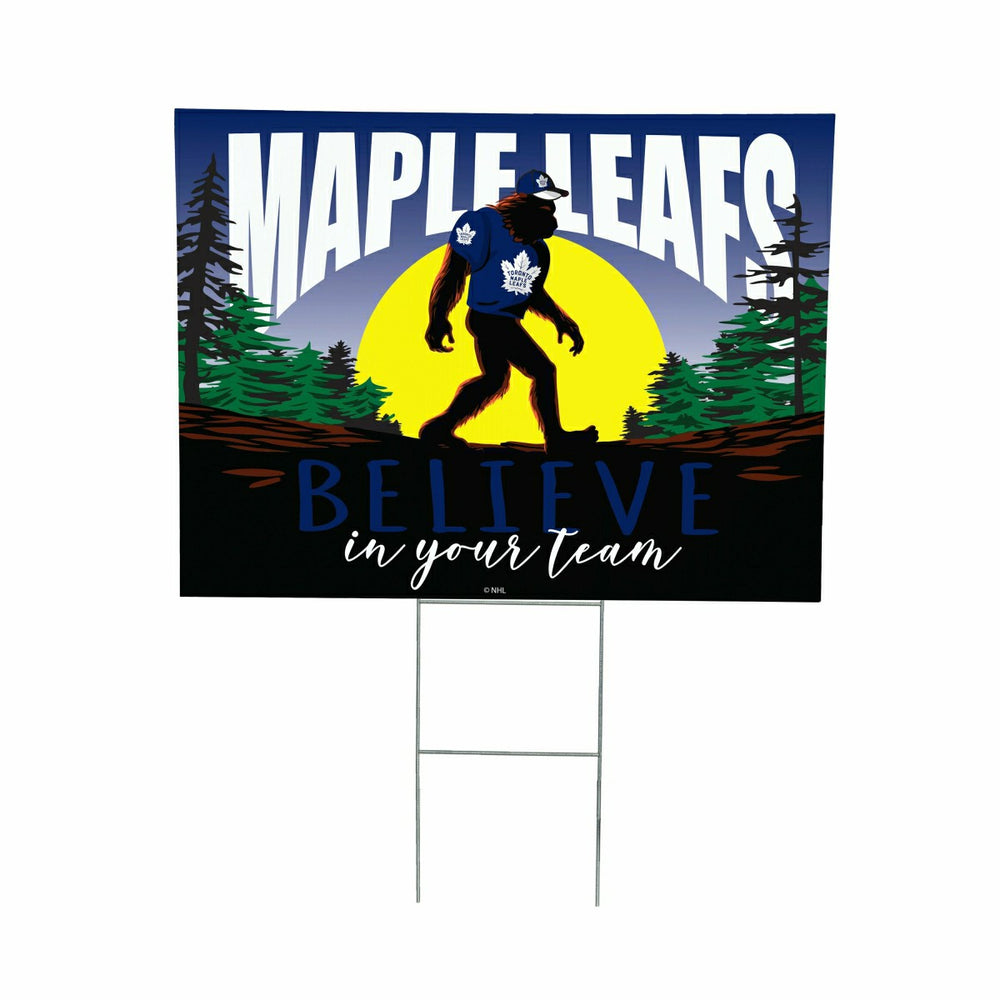 Toronto Maple Leafs Yard Sign, Bigfoot - NHL Home