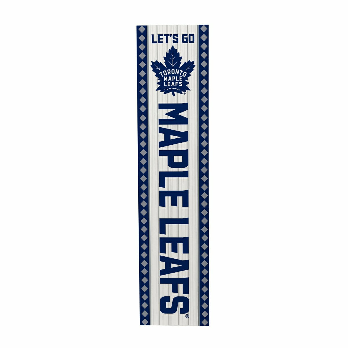 47" Double Sided Leaner, Toronto Maple Leafs, Christmas - NHL Home