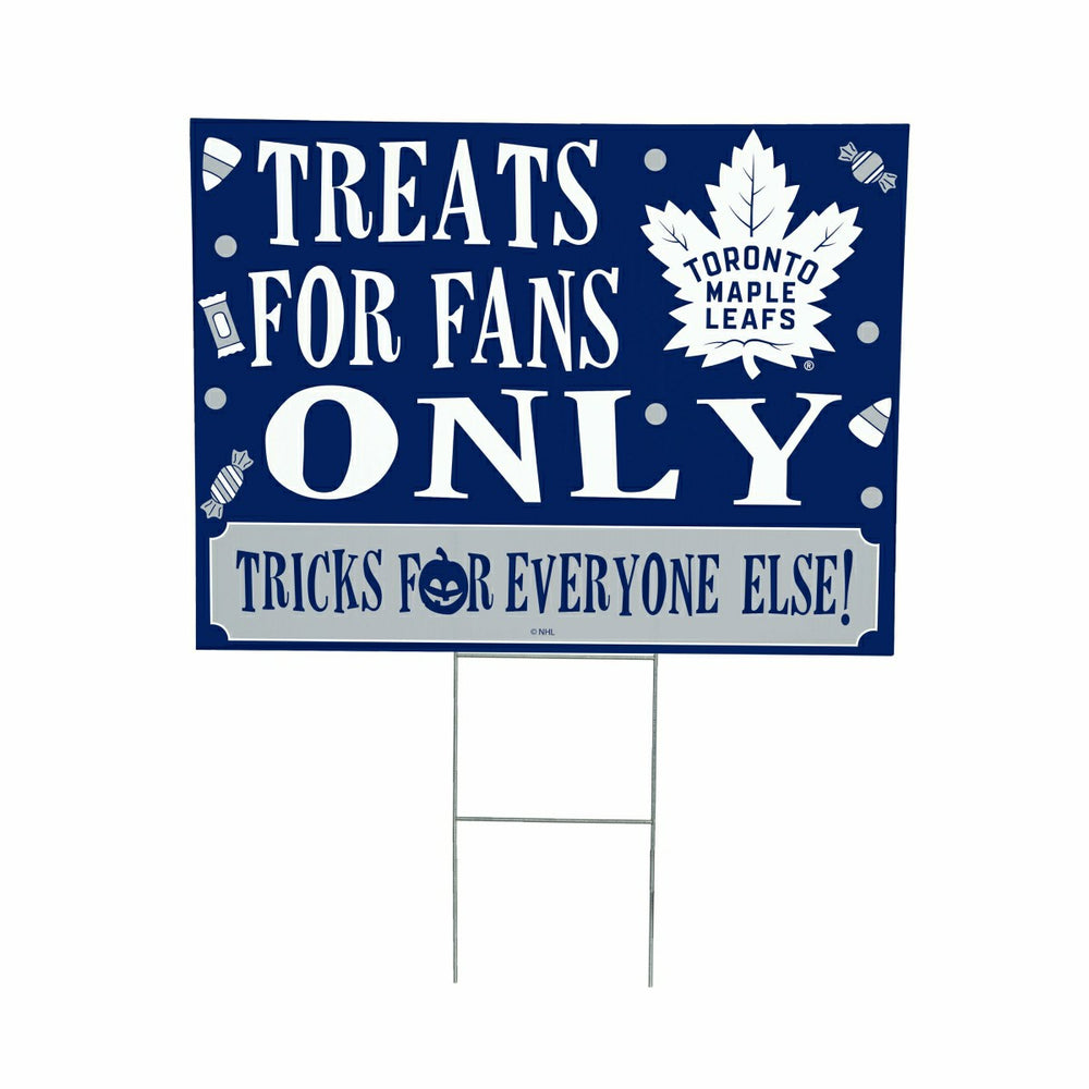 Toronto Maple Leafs Yard Sign, Halloween Treats for Fans - NHL Home