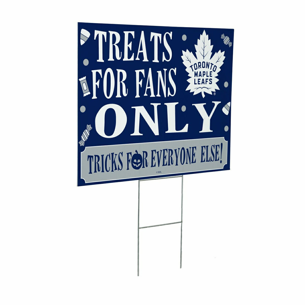 Toronto Maple Leafs Yard Sign, Halloween Treats for Fans - NHL Home