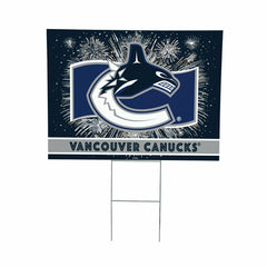 Vancouver Canucks Yard Sign, Patriotic - NHL Home