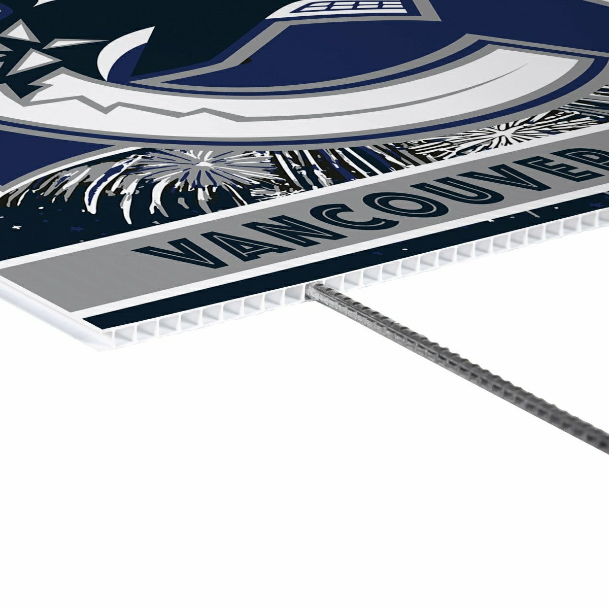 Vancouver Canucks Yard Sign, Patriotic - NHL Home