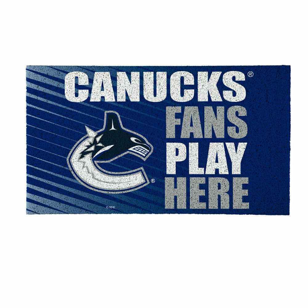 Vancouver Canucks Fan Mat, 28"x16" - NHL