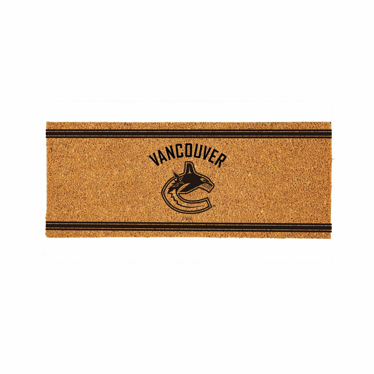 Vancouver Canucks Extra Large One Color Coir Mat, 60"x24" - NHL
