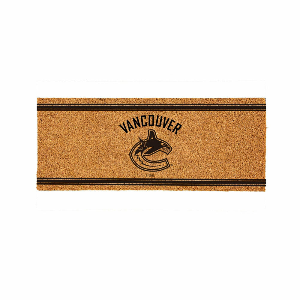 Vancouver Canucks Extra Large One Color Coir Mat, 60"x24" - NHL