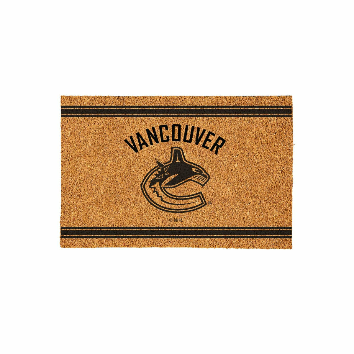 Vancouver Canucks Large One Color Coir Mat, 36"x24" - NHL