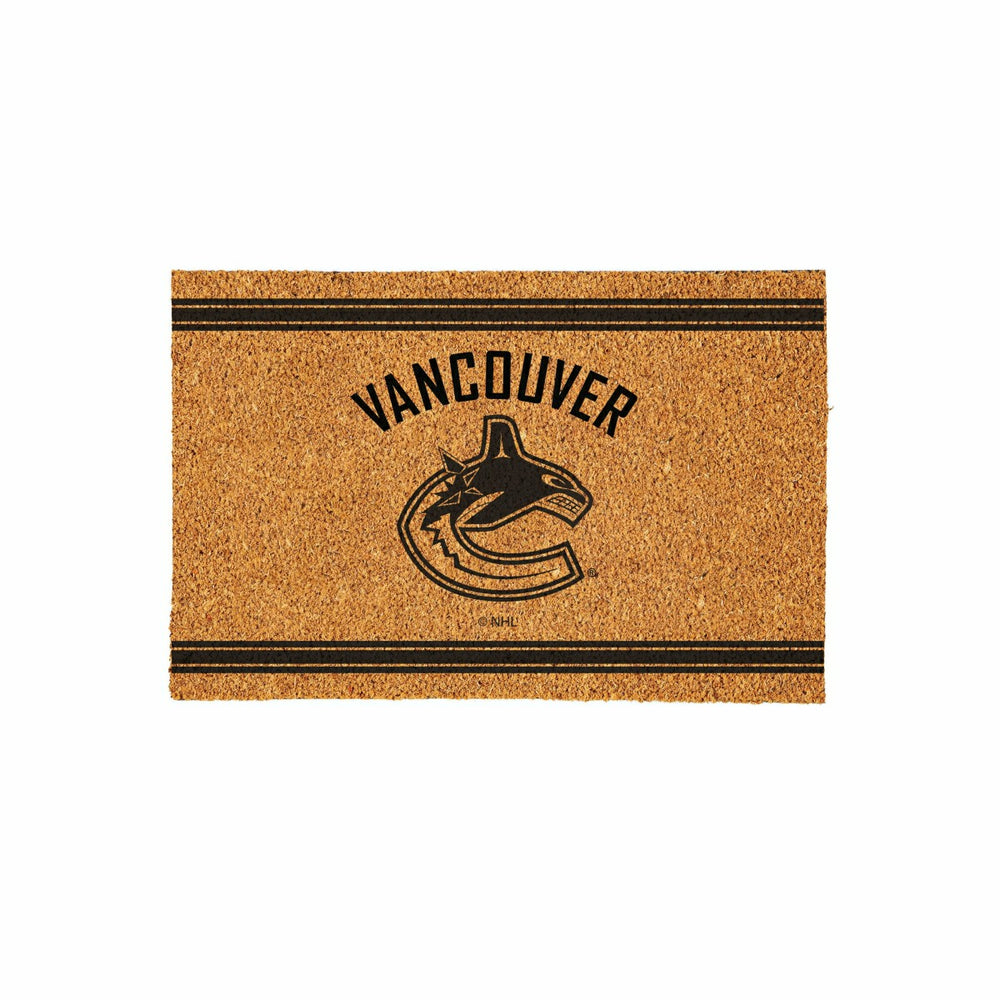 Vancouver Canucks Large One Color Coir Mat, 36"x24" - NHL