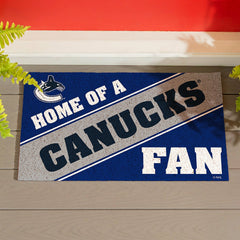 Vancouver Canucks, PVC Mat COLOR, Home of a Fan - NHL