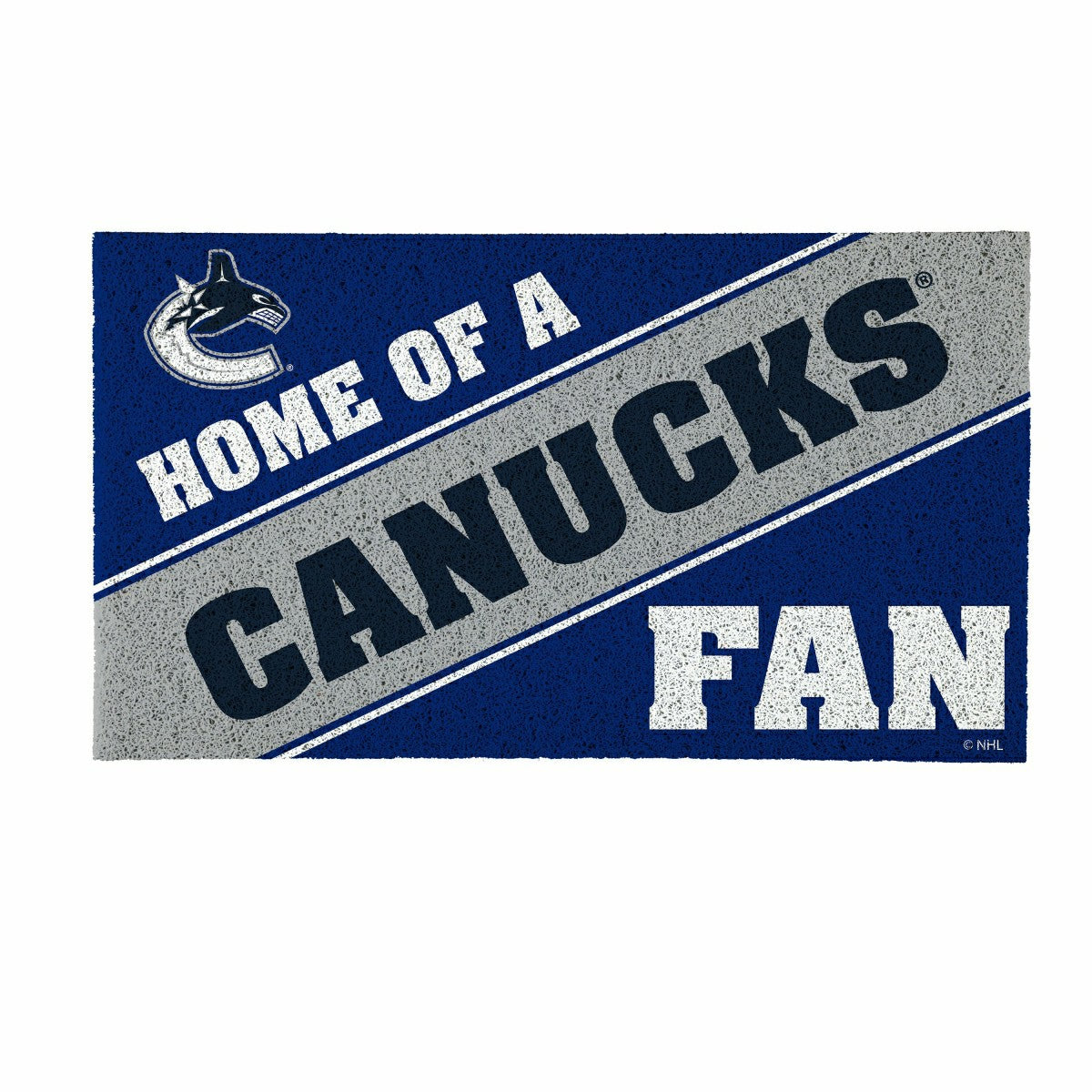 Vancouver Canucks, PVC Mat COLOR, Home of a Fan - NHL